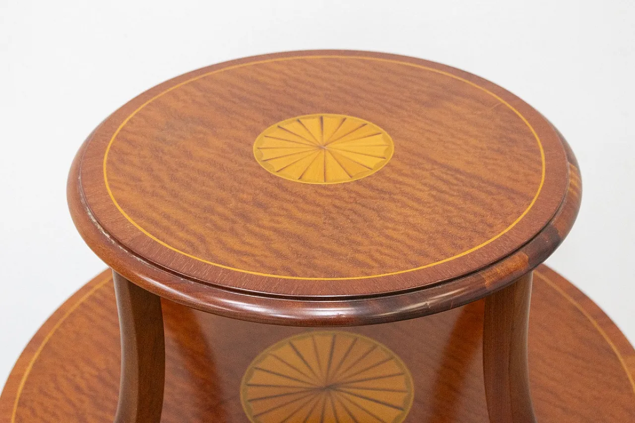 Cake table with removable wooden tray, 20th century 7