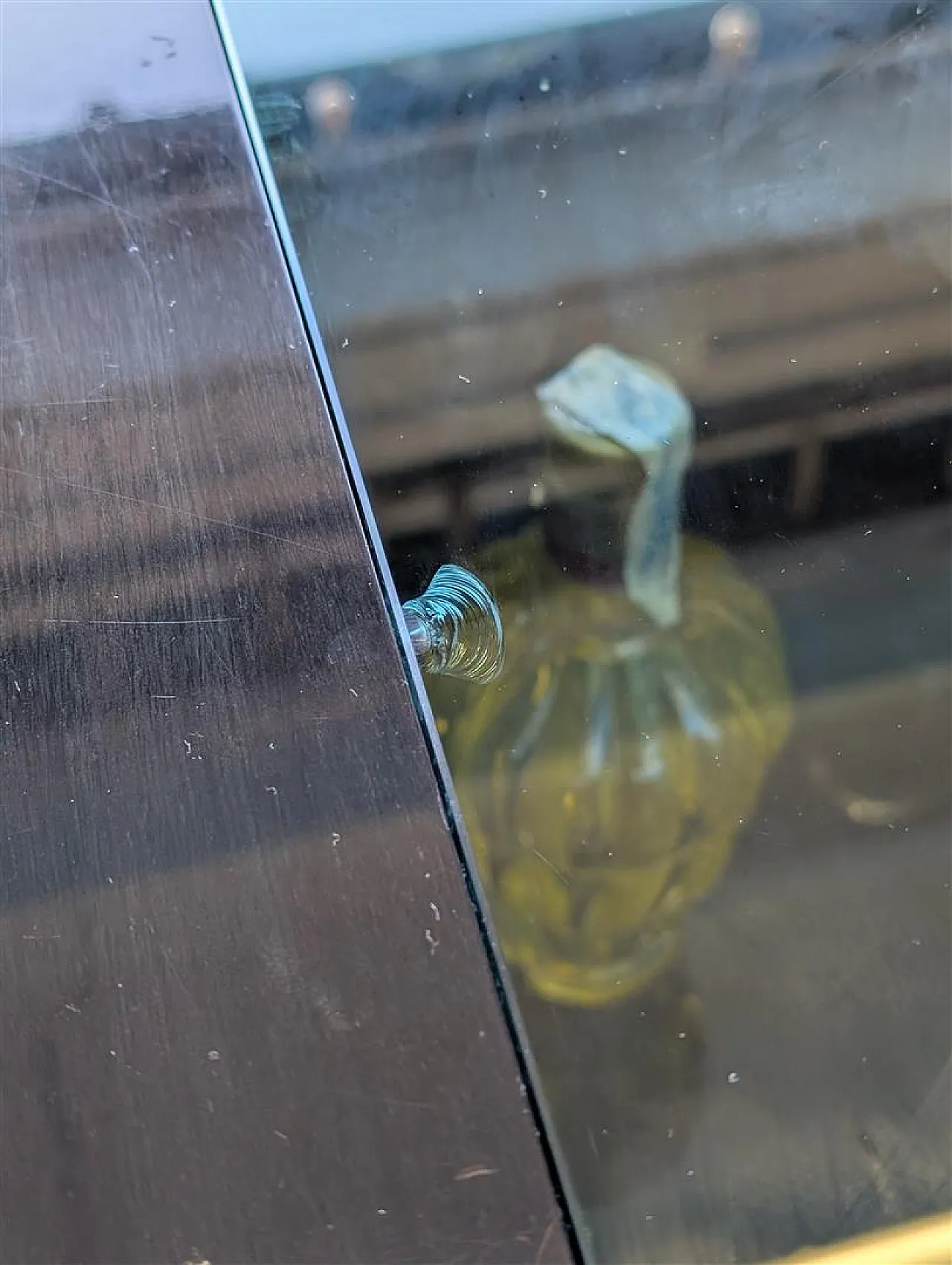 Container bar table in briar wood, Italy 1970 11