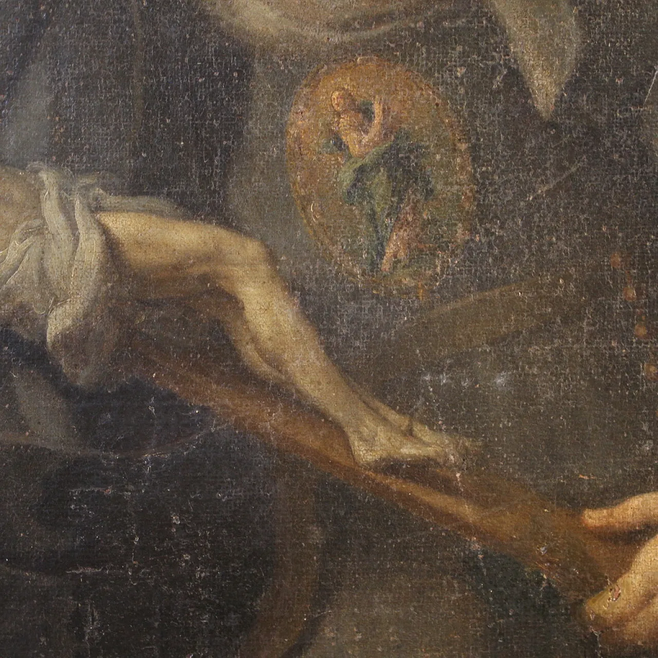 Dipinto italiano Santa Rita da Cascia, '600 12