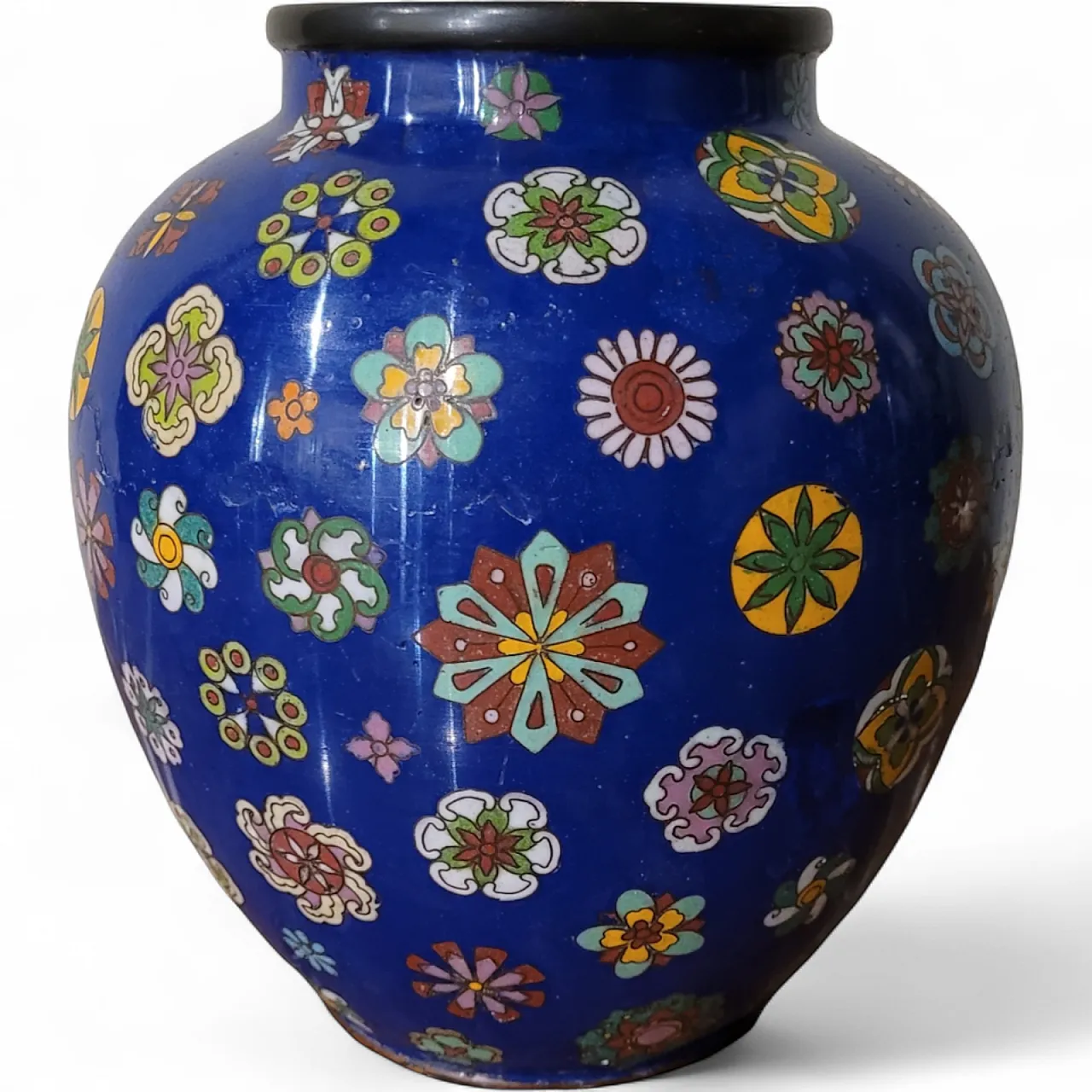 Cloisonné vase, China, late Qing dynasty, early 20th century 9