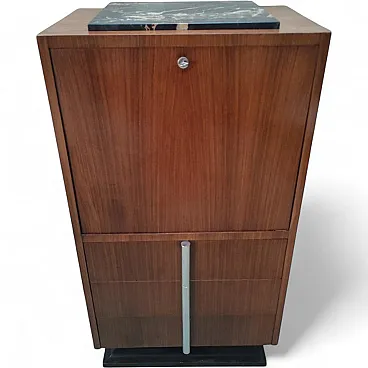 Secrétaire in legno di mogano, metà '900