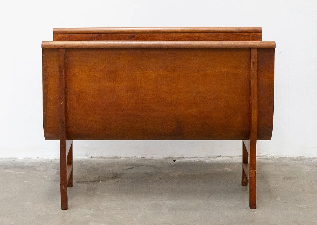 Portarotoli da disegno in legno, anni '60 2