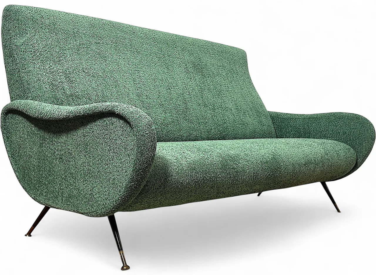 Lady 3 seater Sofa in Marco Zanuso style,  1950s 18