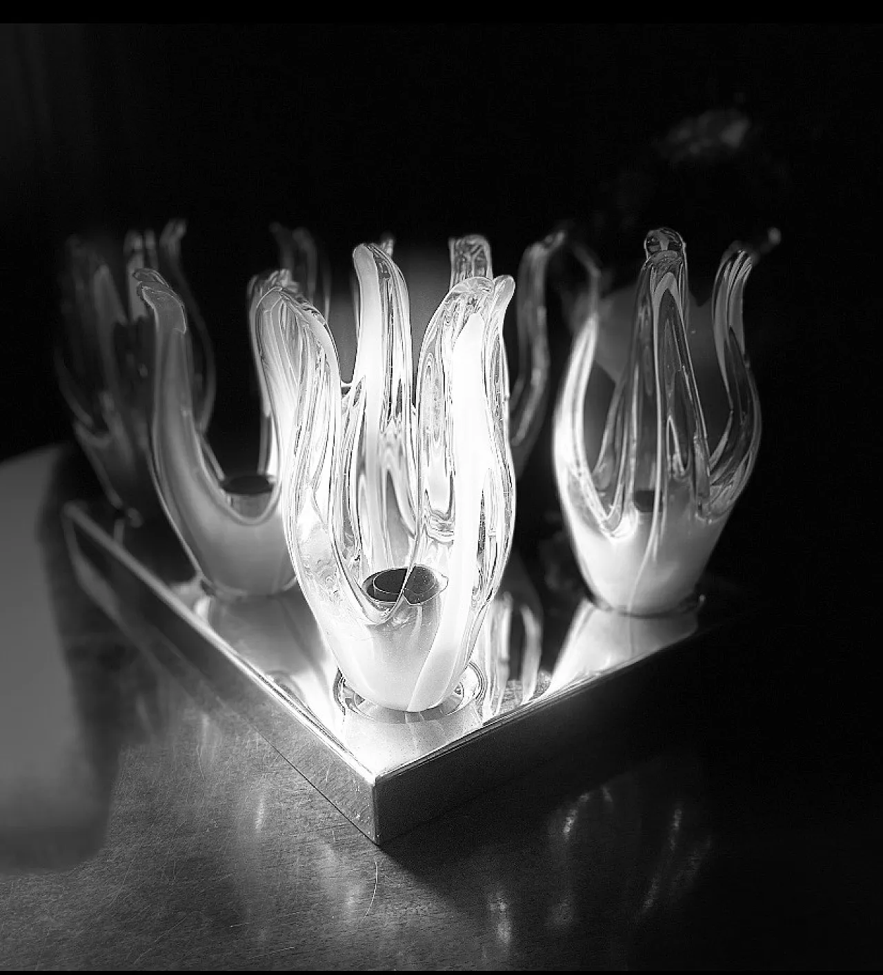 Lampada da soffitto parete, anni '70 4