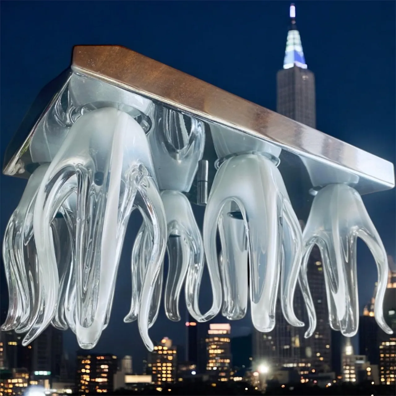 Lampada da soffitto parete, anni '70 5