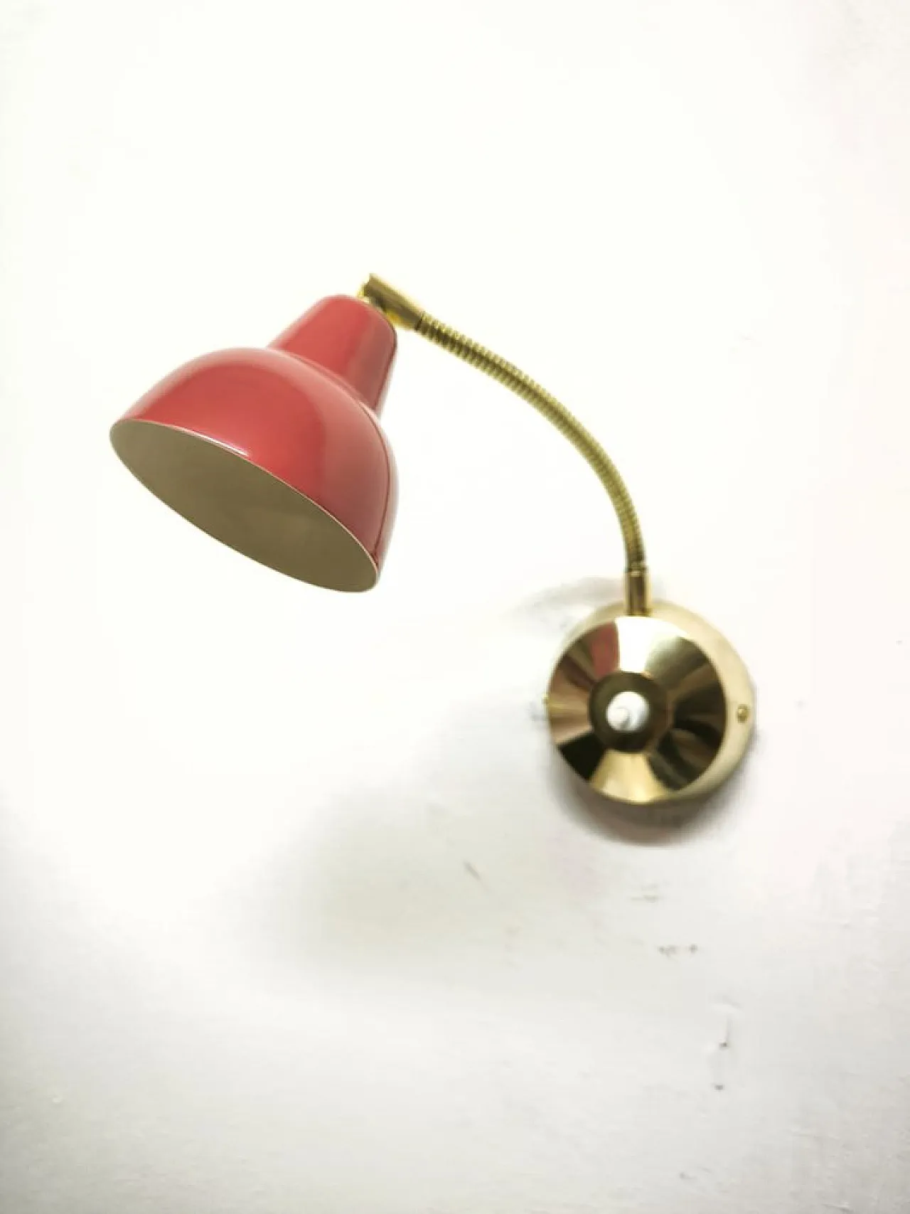 Adjustable wall light with push-button ignition, 1960s 15