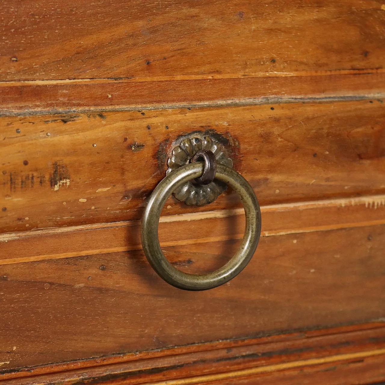 Cassettone barocco in noce, olivo, acero e mogano, primo '700 6