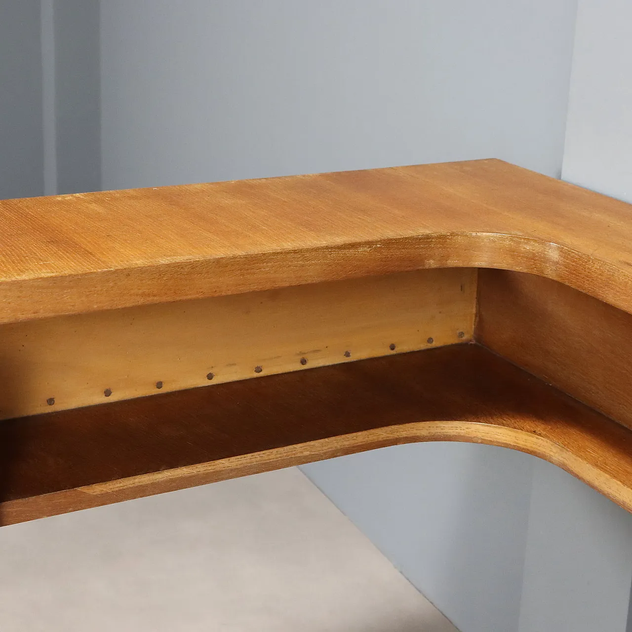 Corner cabinet by Marco Zanuso in oak, 1950s 6