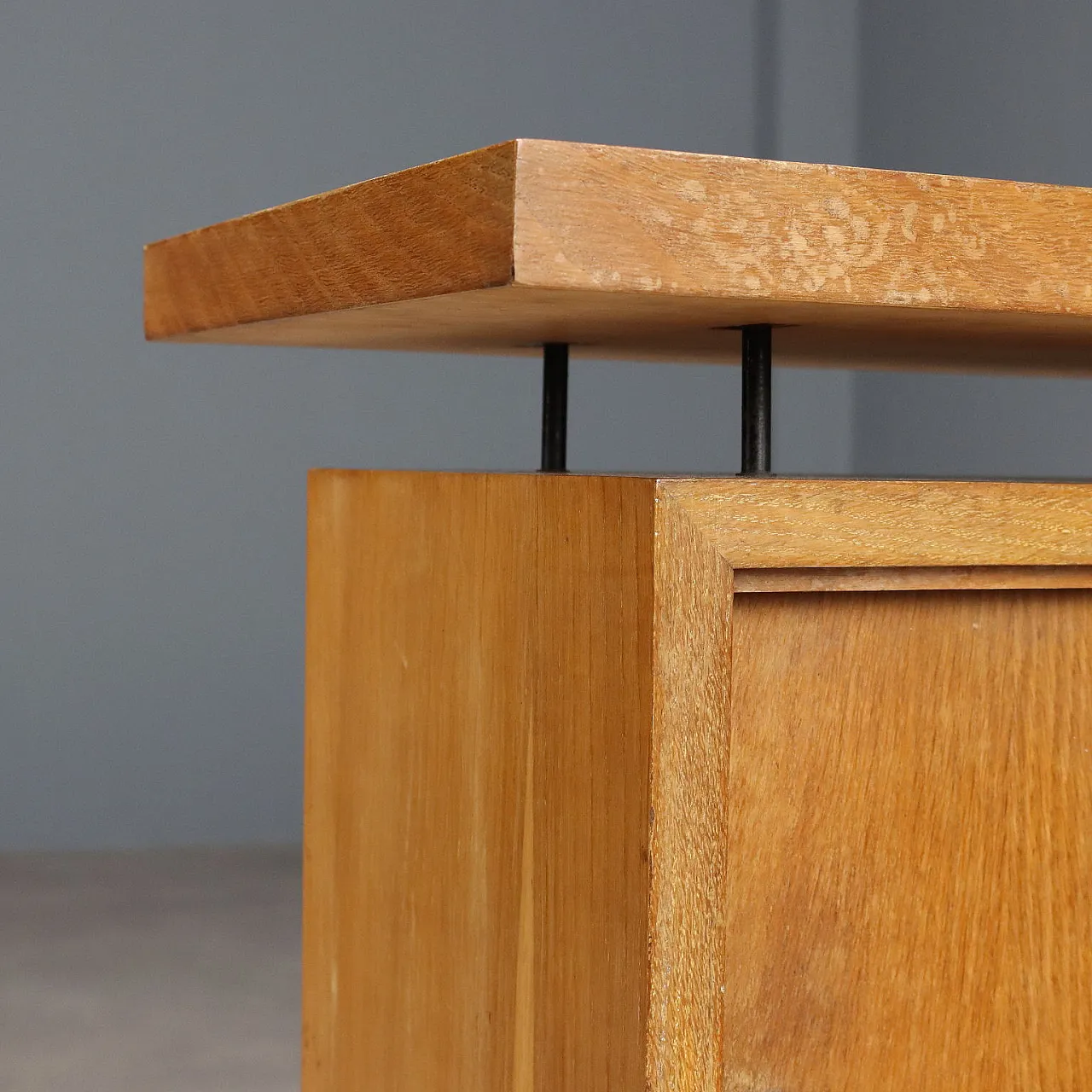 Corner cabinet by Marco Zanuso in oak, 1950s 10
