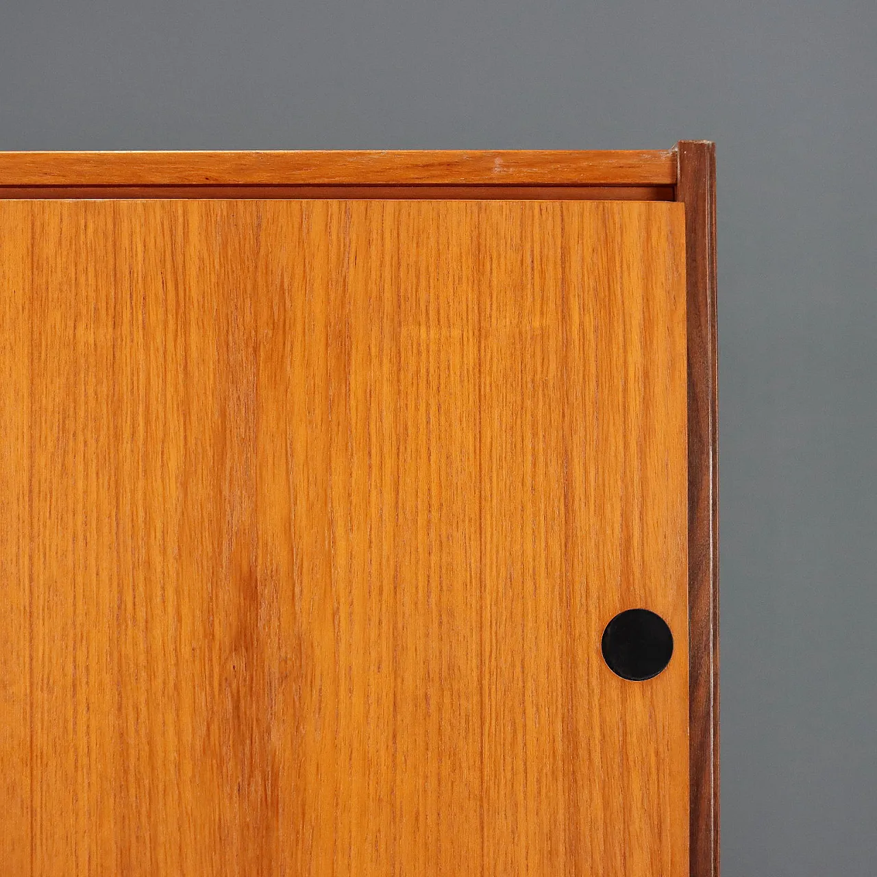 Mobile contenitore impiallacciato teak, '900 6