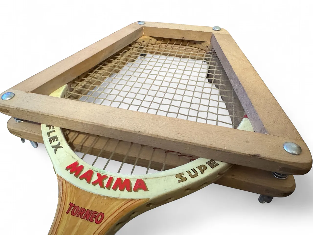 Racchetta da tennis Maxima Superflex Torneo, anni '70 10