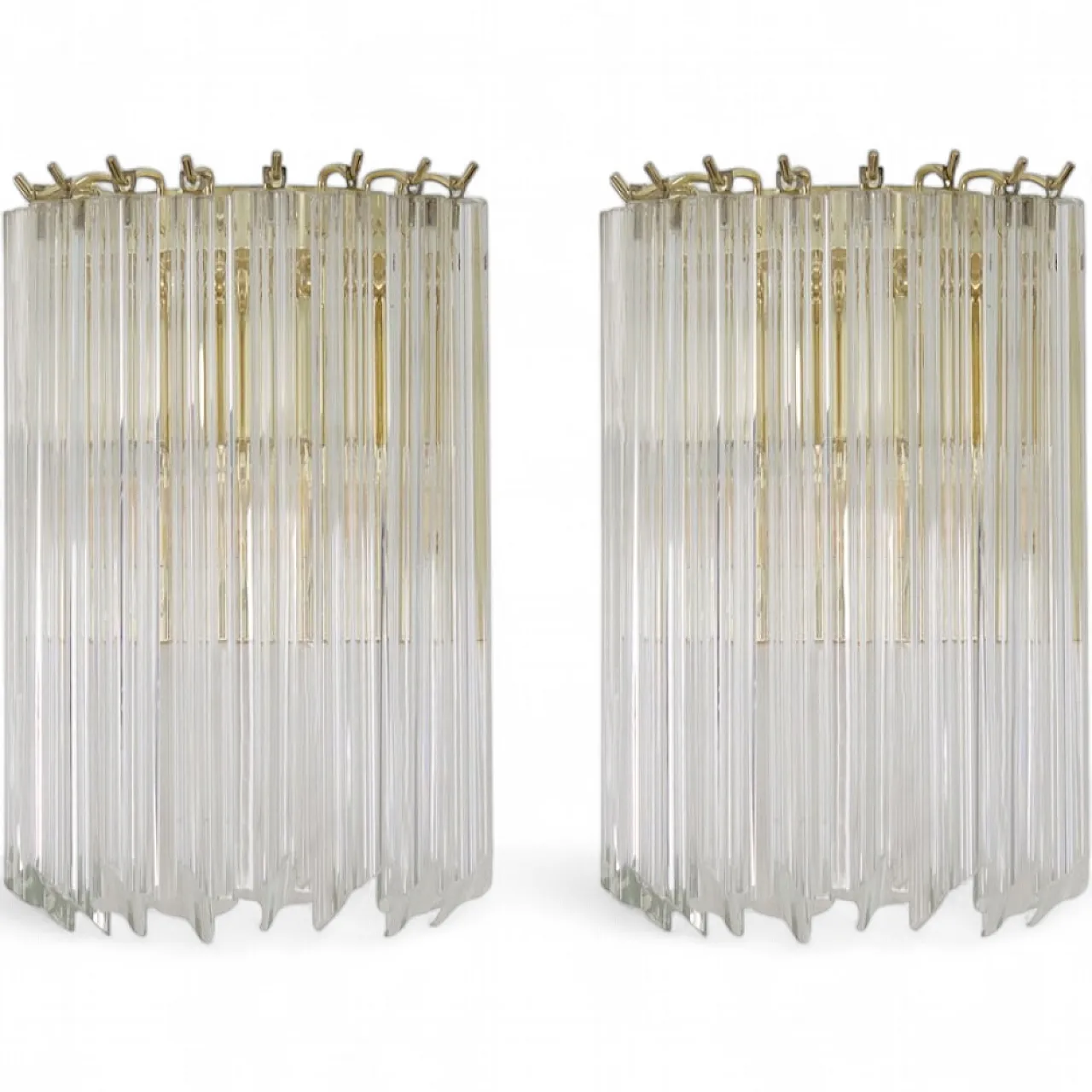 Coppia di lampade da parete in vetro di Murano, 2000 13