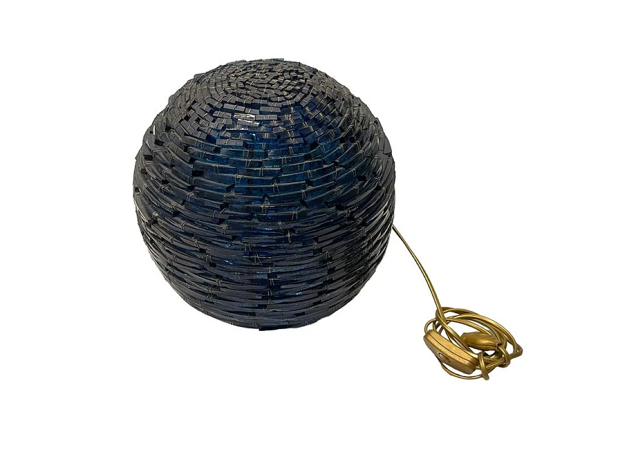 Glass mosaic lamp, Italy, 1960s 1