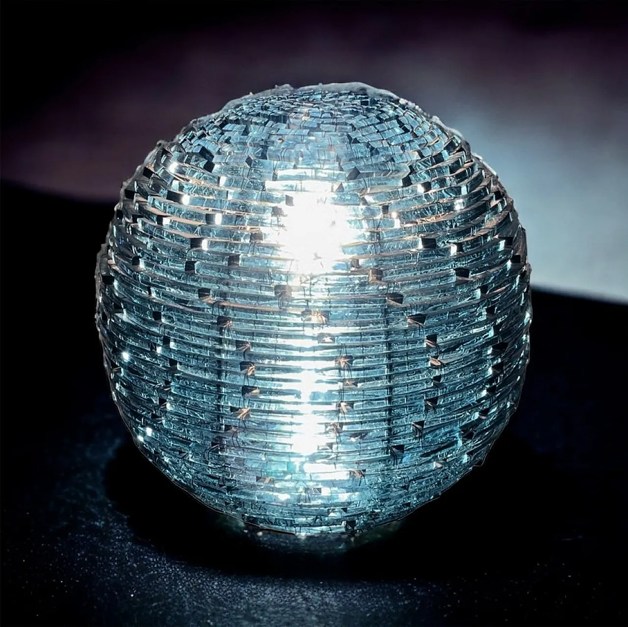 Glass mosaic lamp, Italy, 1960s 5