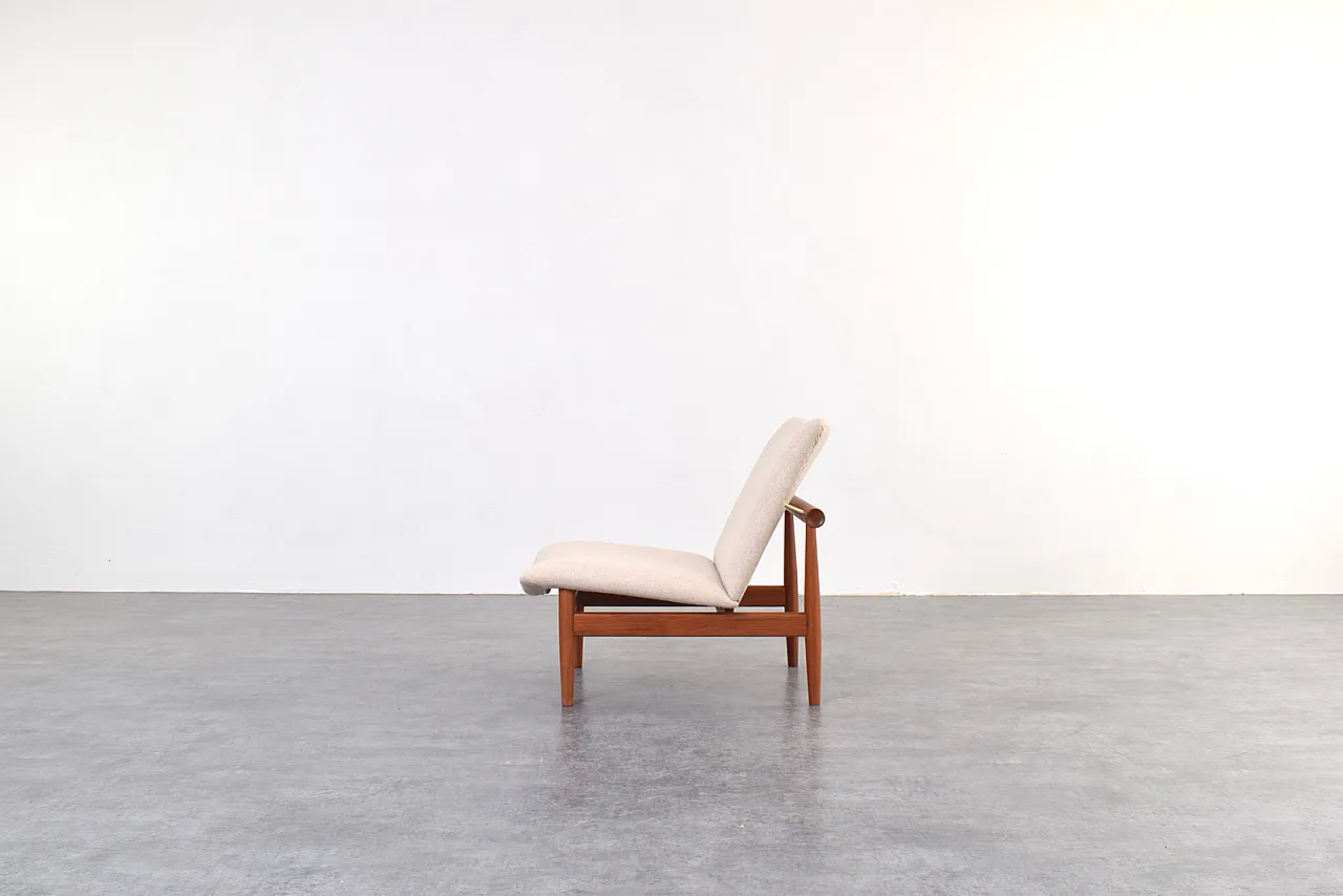 Model FD 137/1 Japan Lounge Chairs by Finn Juhl for France & Søn, 1960 8