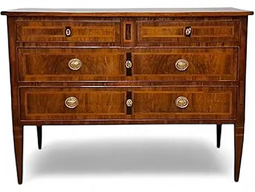 Louis XVI style wooden chest of drawers, 17th century