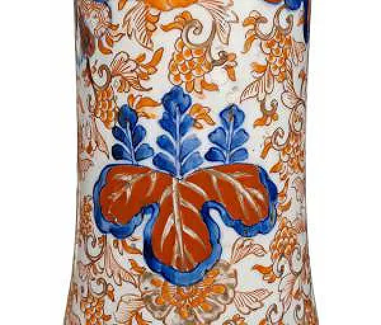 Imari porcelain bottle vase, late 19th century 3