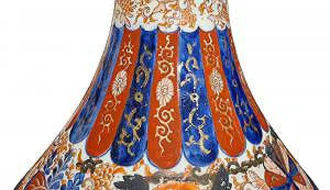 Imari porcelain bottle vase, late 19th century 4