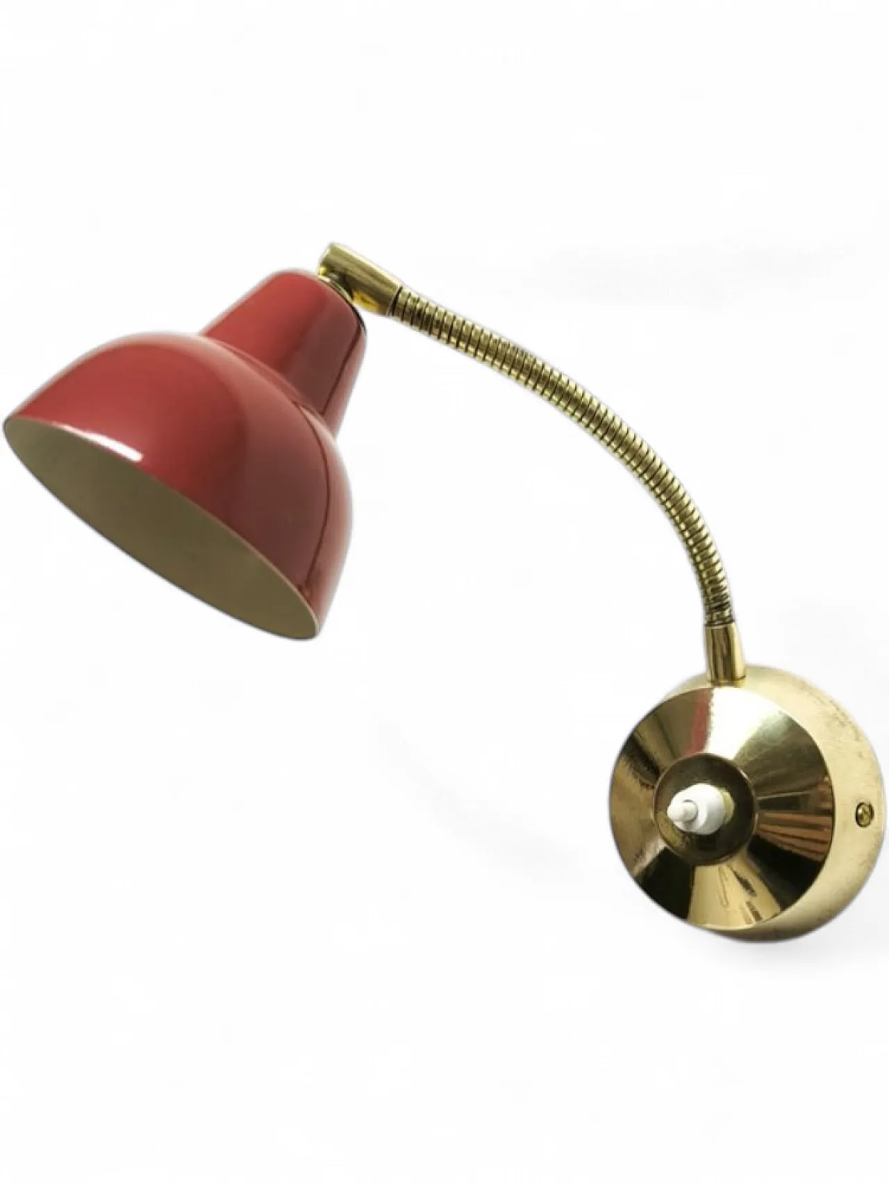 Adjustable wall light with push-button ignition, 1960s 19