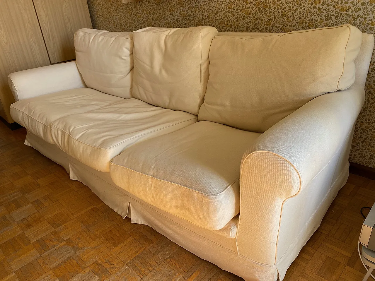 3 seater sofa Fabric Cat. H Natural Indo by Moroso, 2000s 2