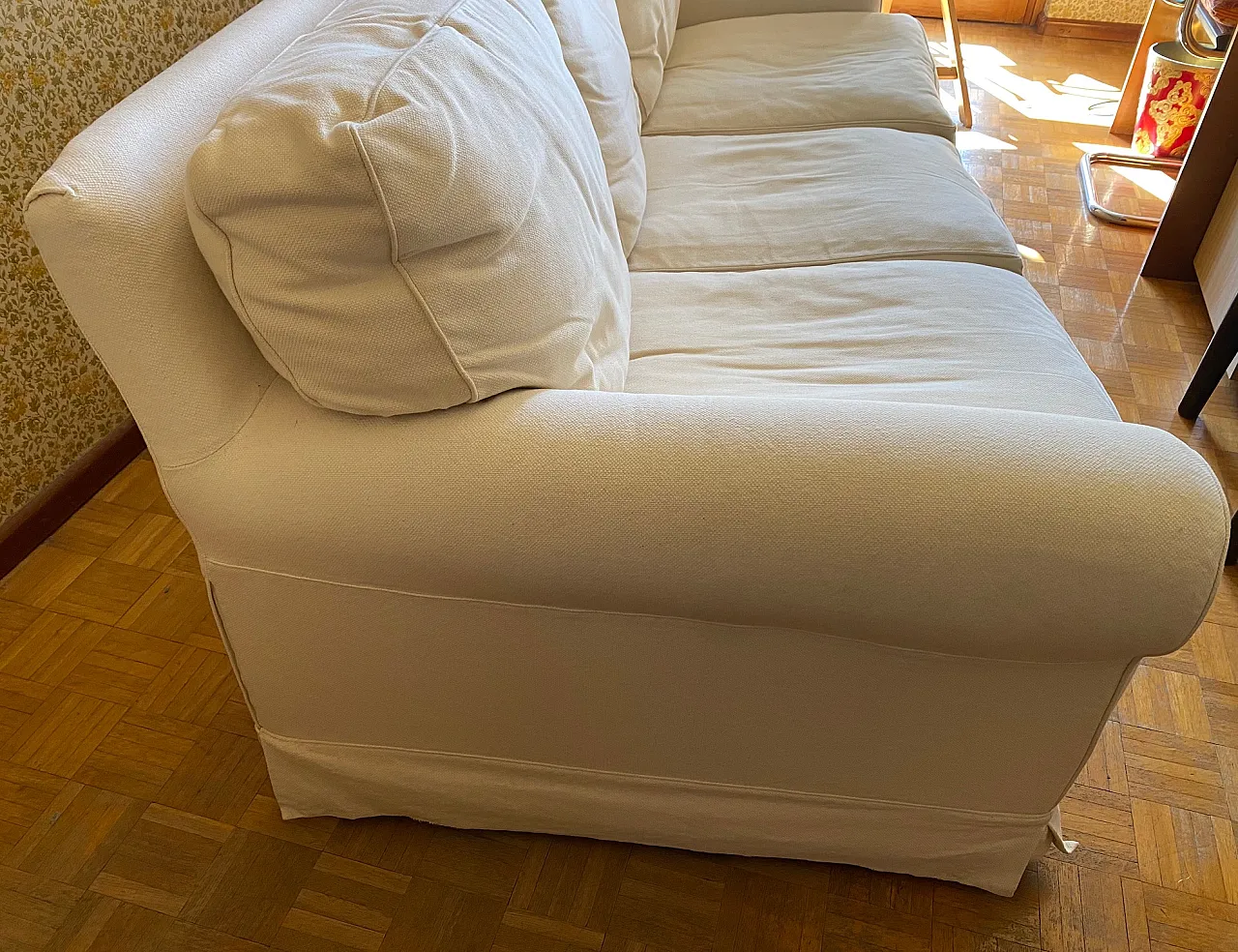 3 seater sofa Fabric Cat. H Natural Indo by Moroso, 2000s 5