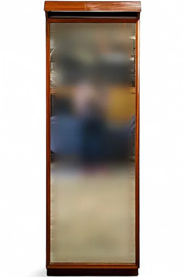 Teak entrance mirror, 1950s