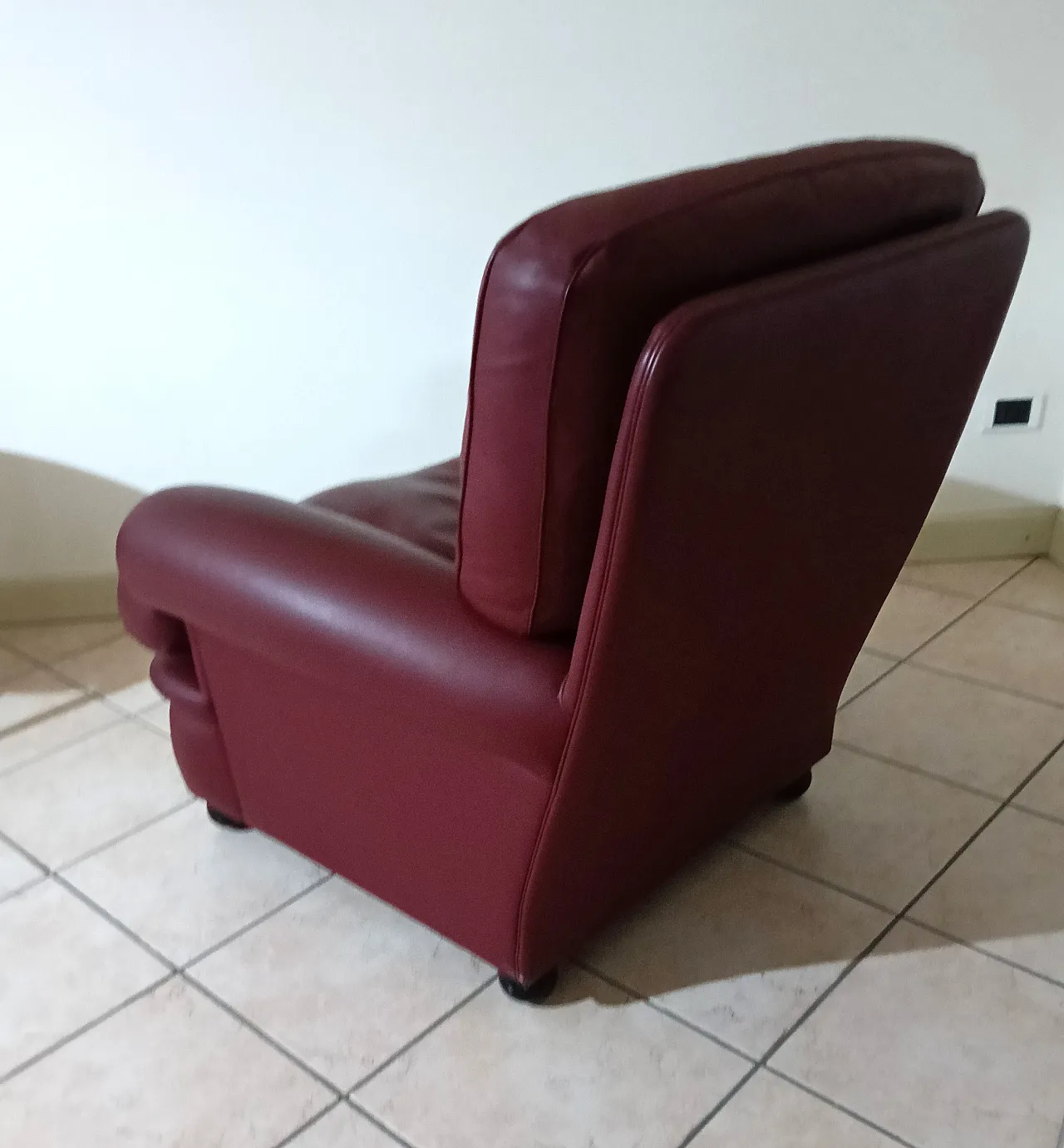 Armchair, mod. Dream by Poltrona Frau, 90s 5