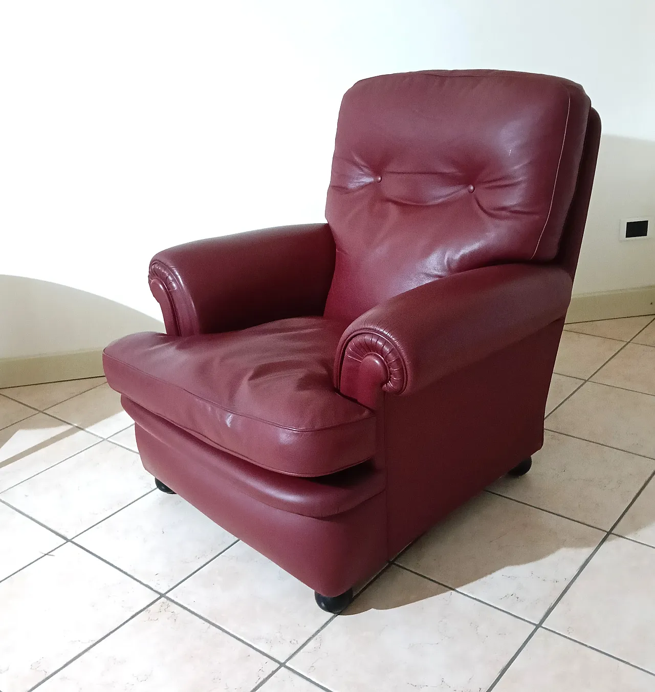 Armchair, mod. Dream by Poltrona Frau, 90s 6