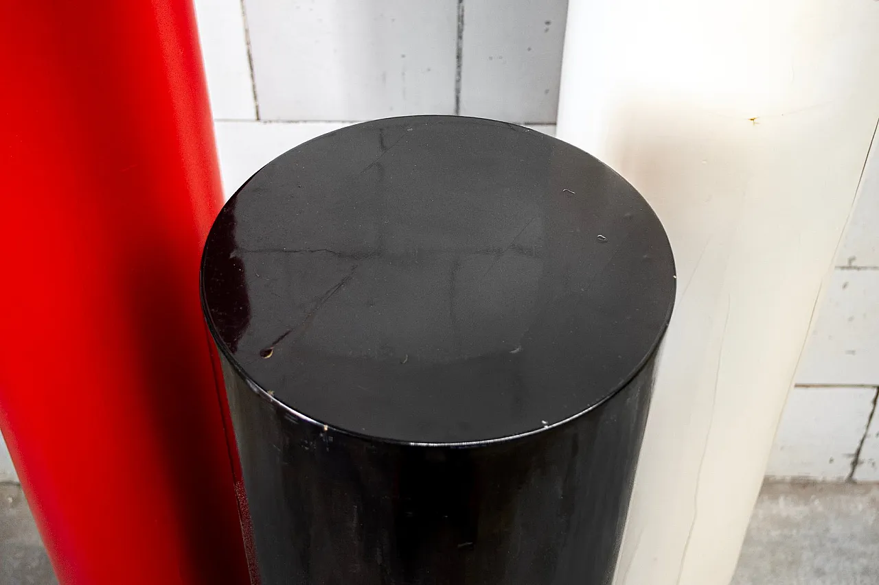 Three wooden columns, 1960s 4