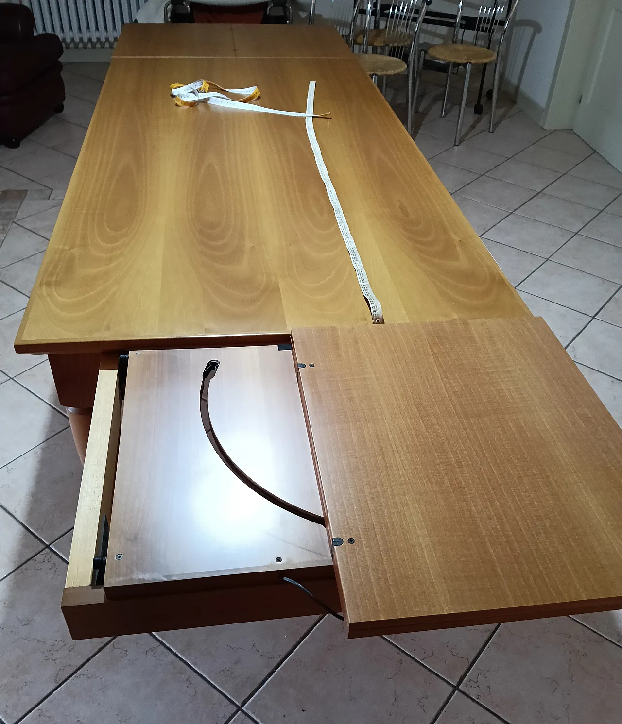 Capotavola extendable table by Molteni, 1990s 8