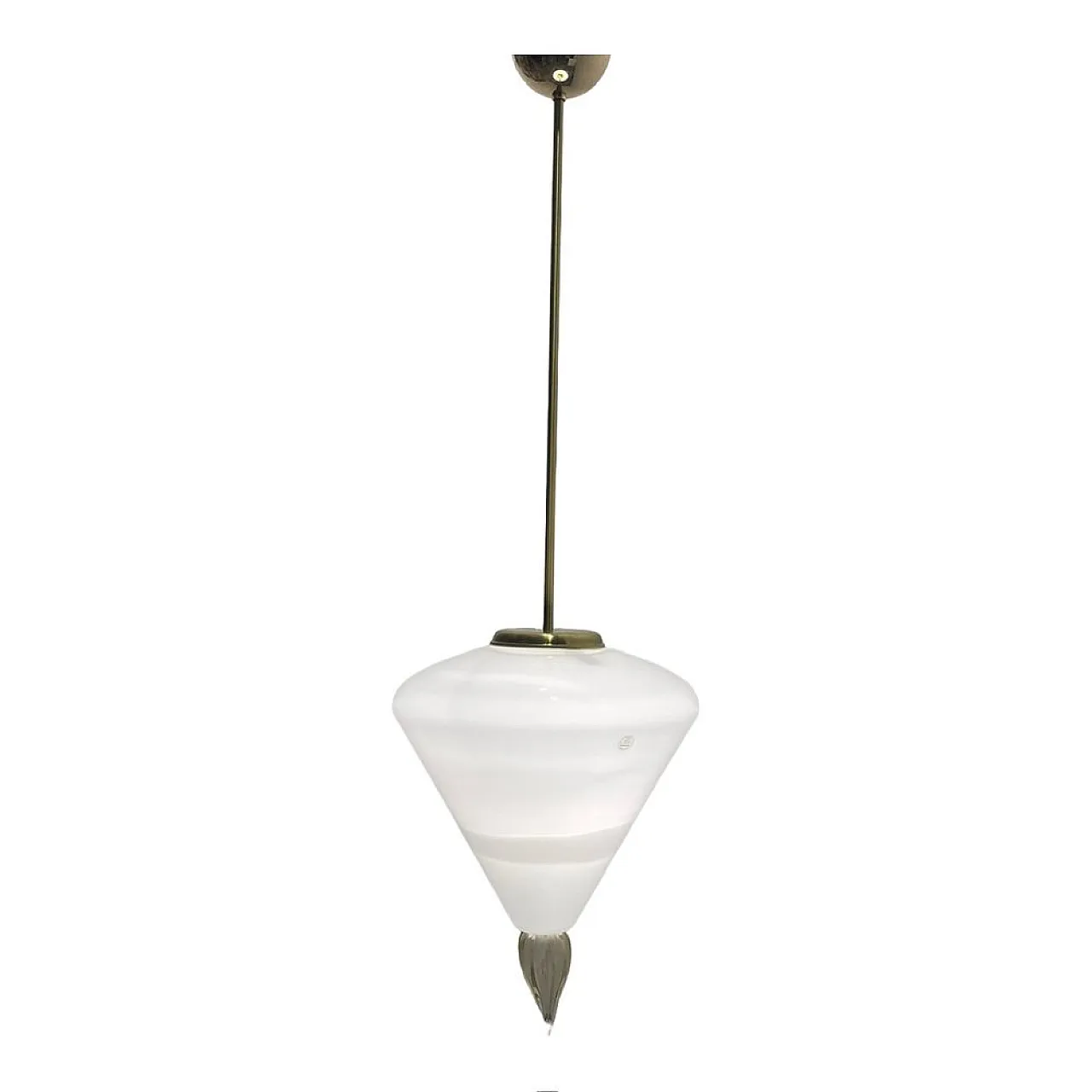 Murano glass pendant lamp, 1980s 1