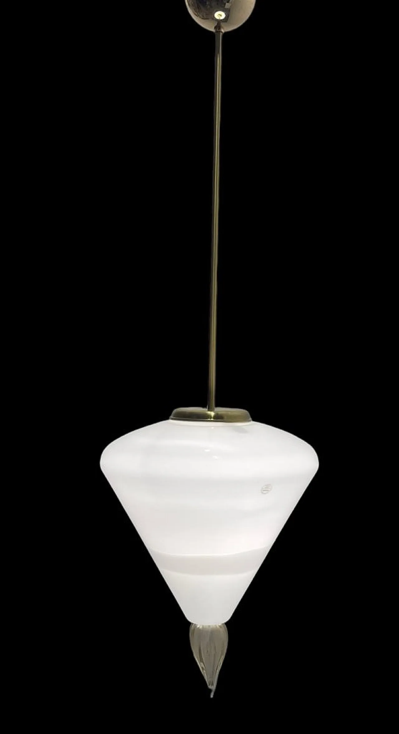 Murano glass pendant lamp, 1980s 2