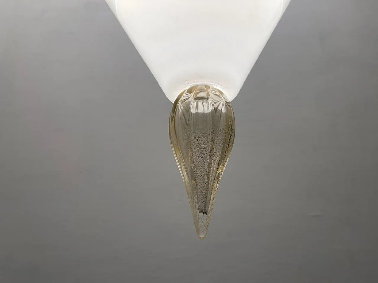 Murano glass pendant lamp, 1980s 8