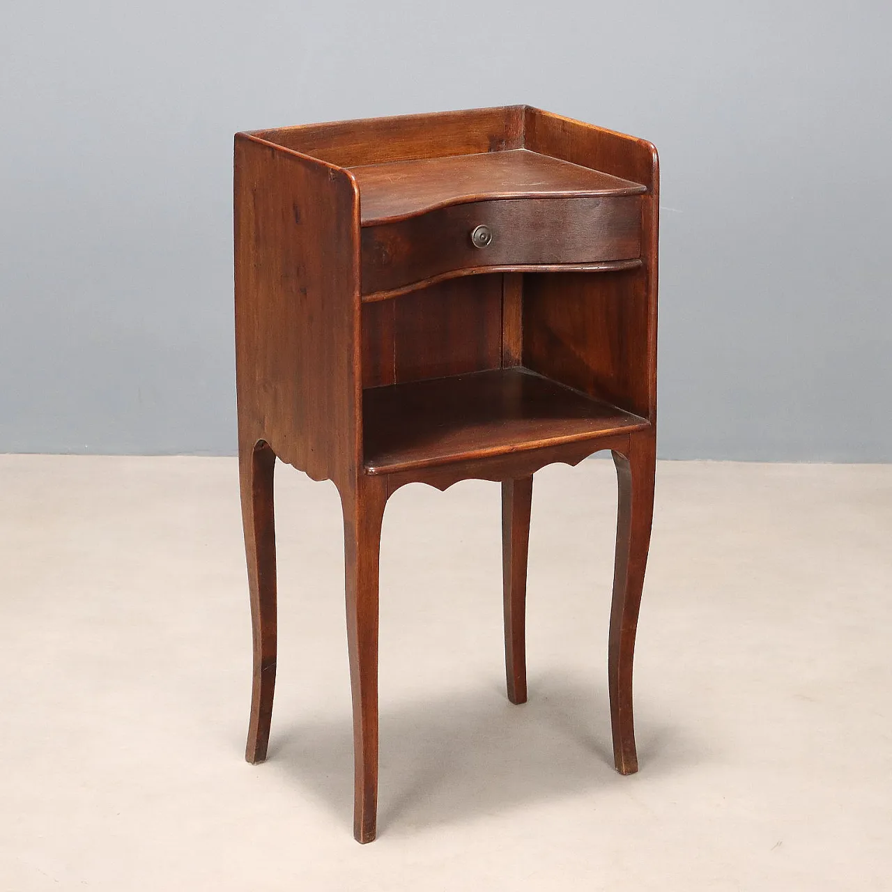 Mahogany bedside table, 20th century 1