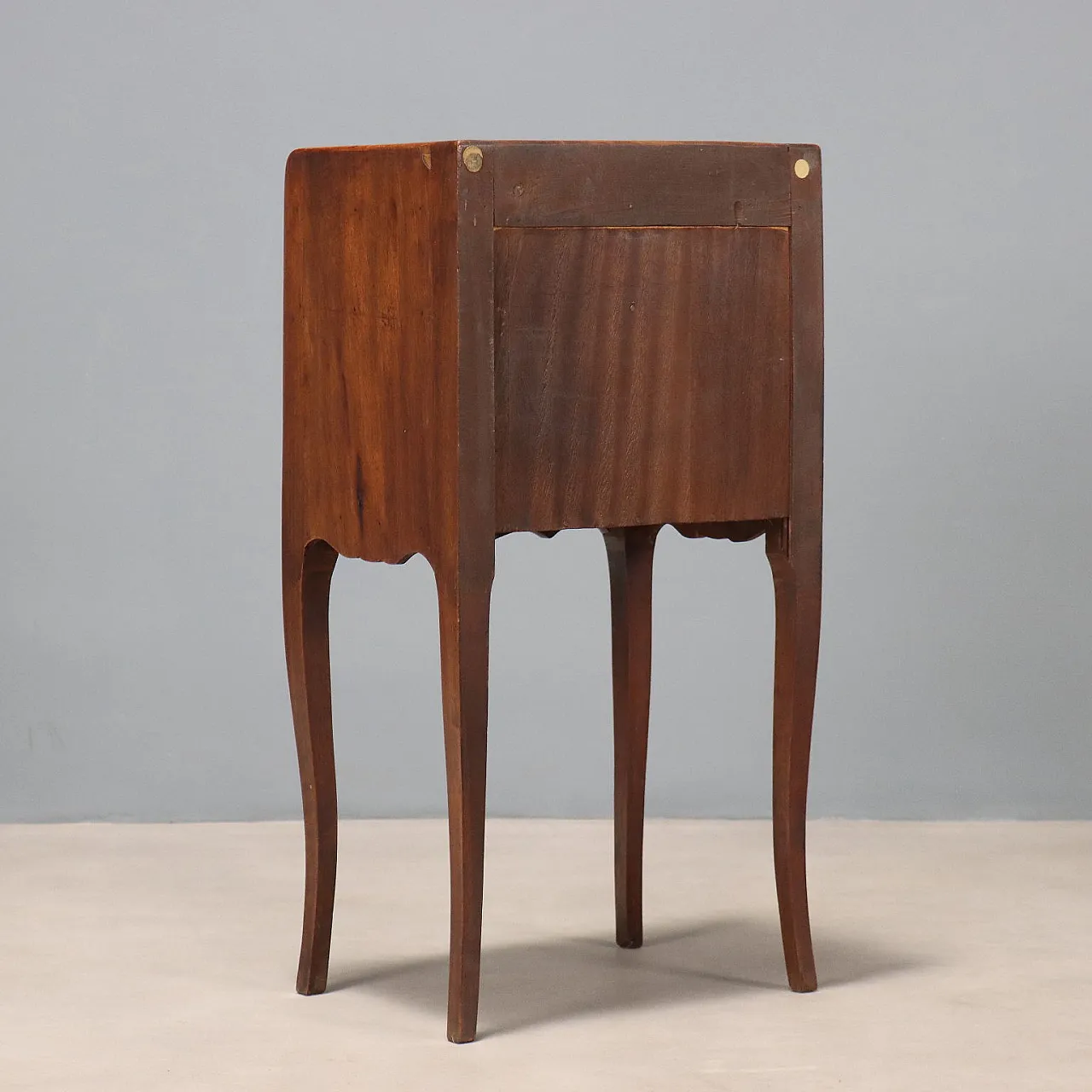 Mahogany bedside table, 20th century 8
