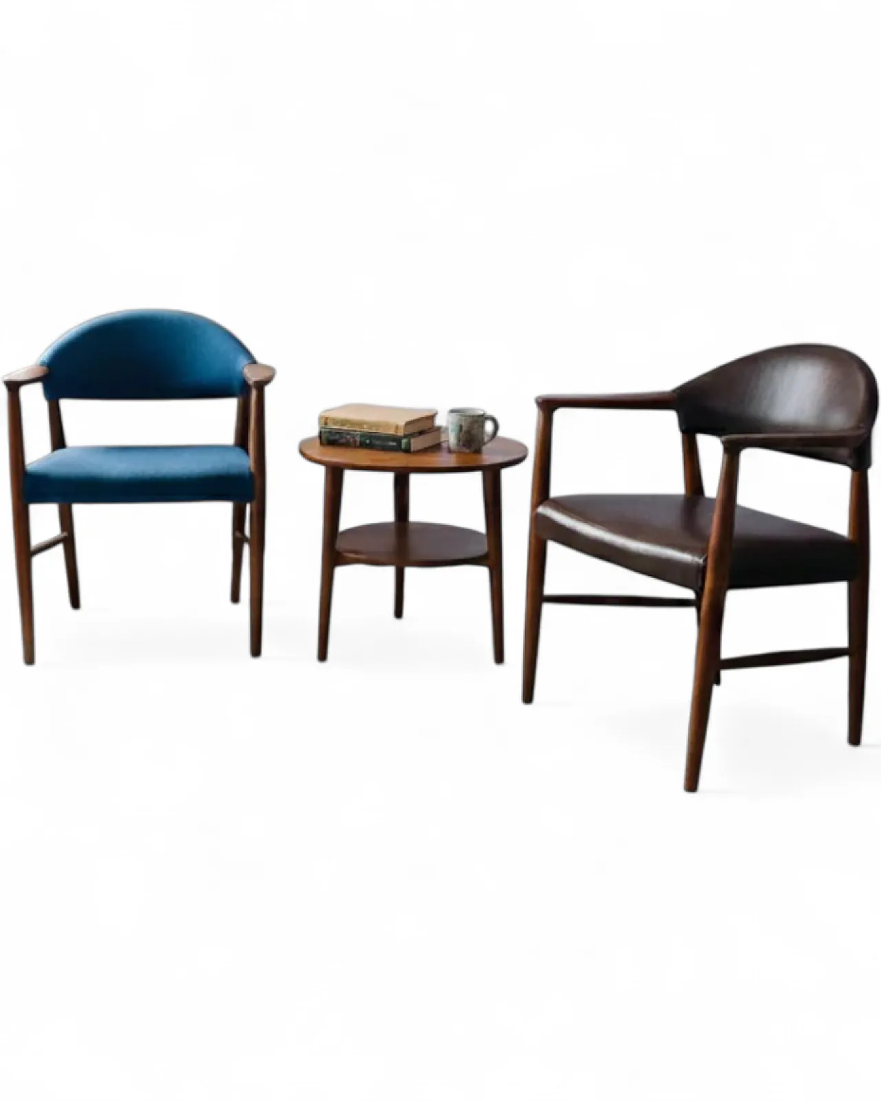 Pair of chairsby Kurt Olsen, 1960s 9