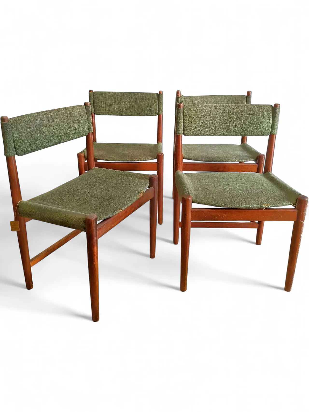 4 teak Chairs by Kurt Østervig for Sibast, 60s 10