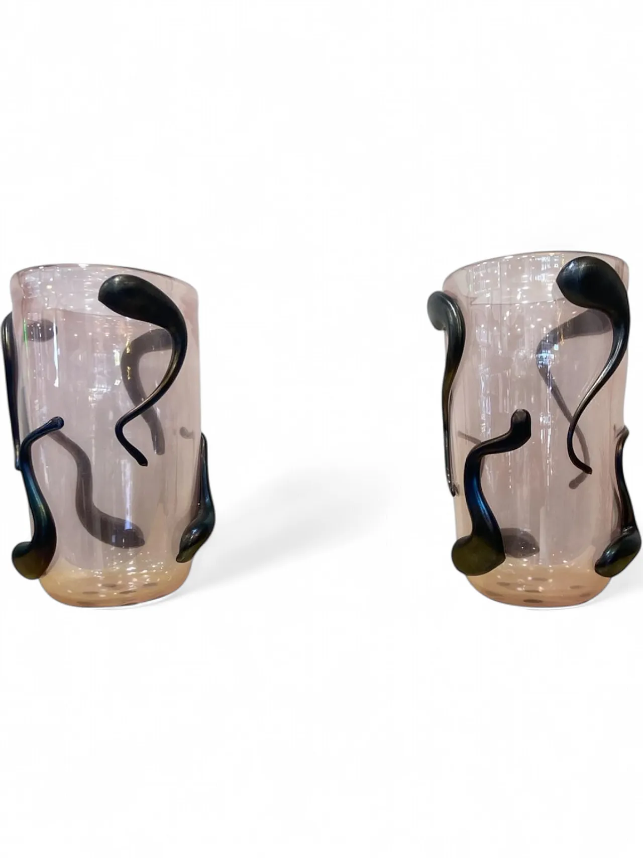 Pair of Murano glass vases by Costantini Murano, 1990s 12