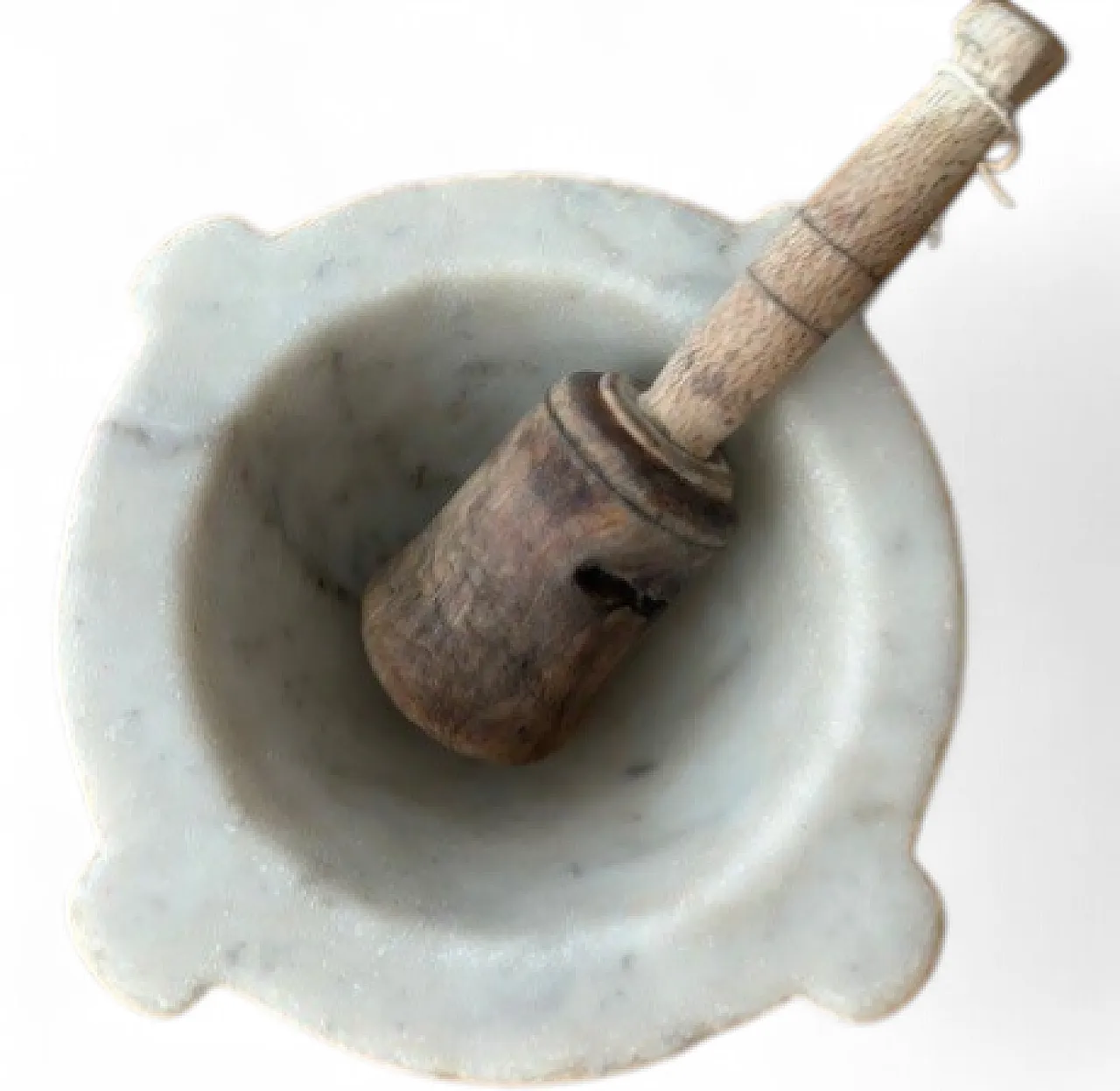 Mortaio in marmo, primo '900 4