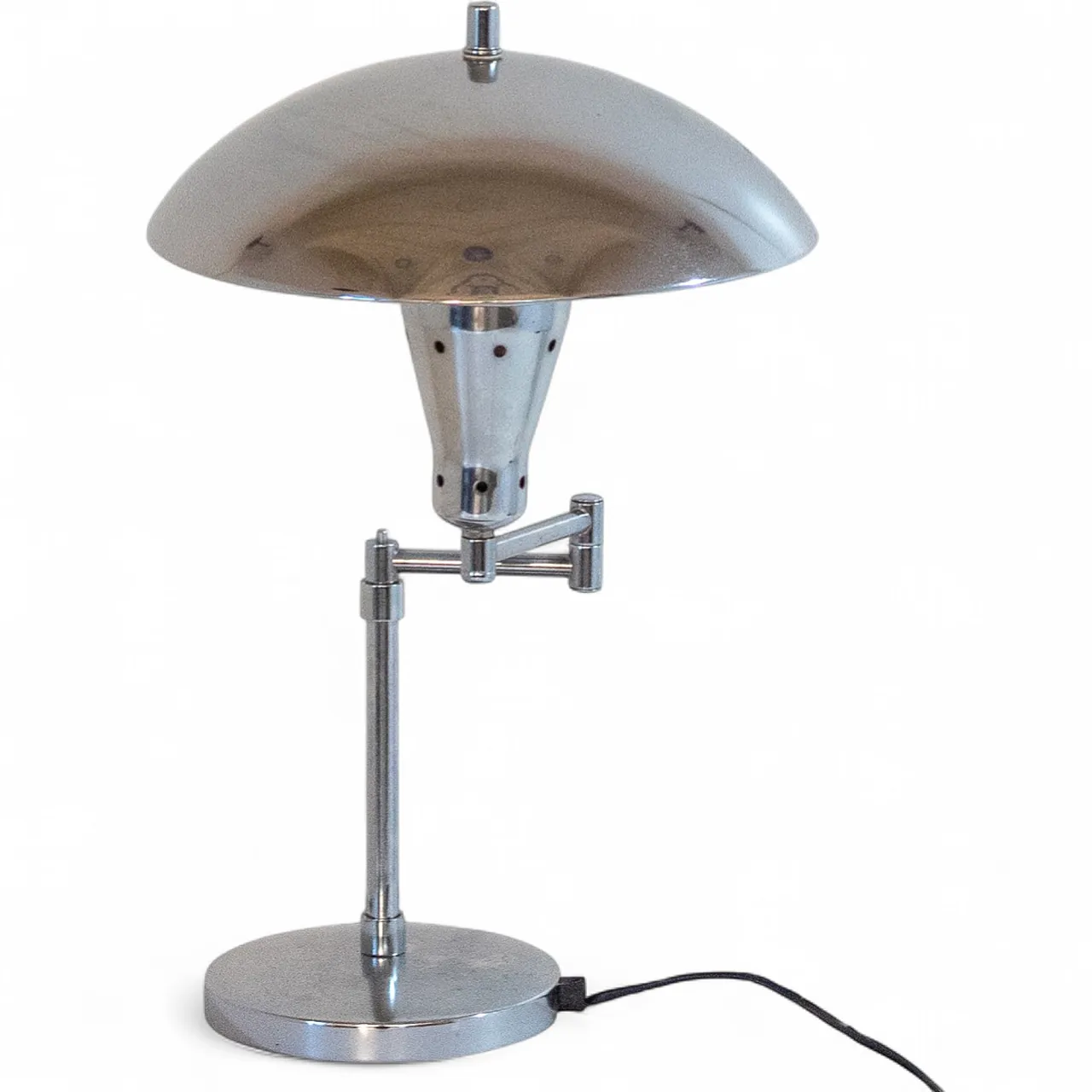 Bauhaus lamp with adjustable lampshade, Italy, 1950s 20