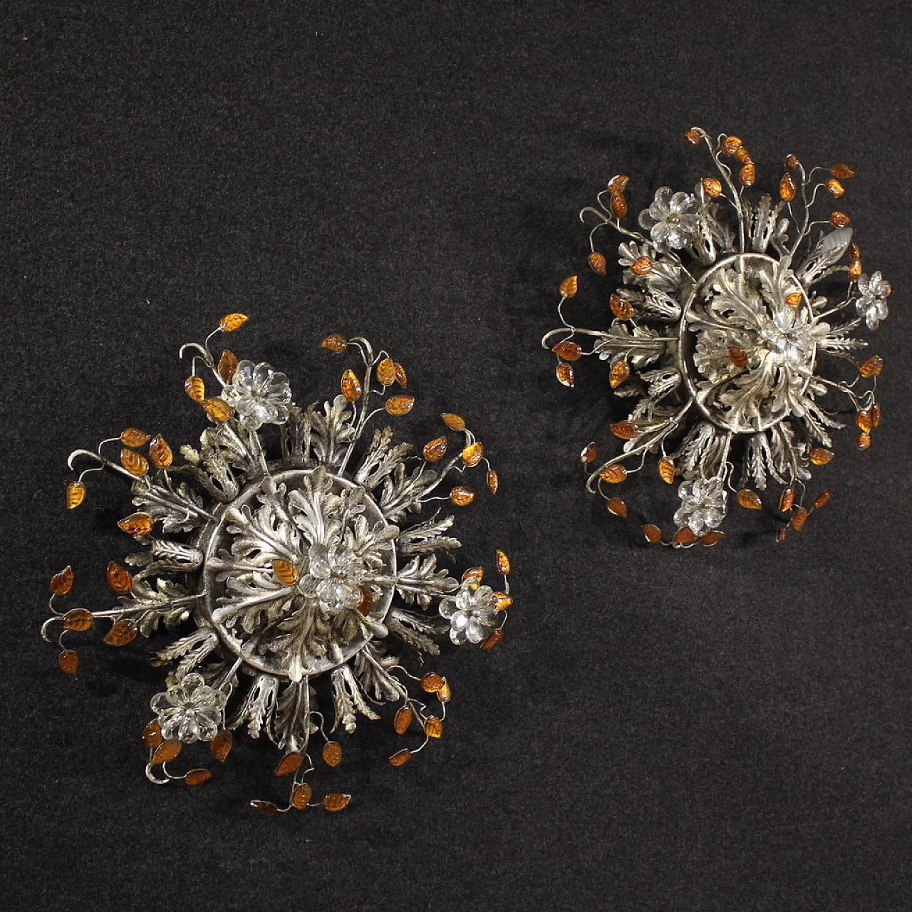 Florentine ceiling light Banci Firenze, 70s 3