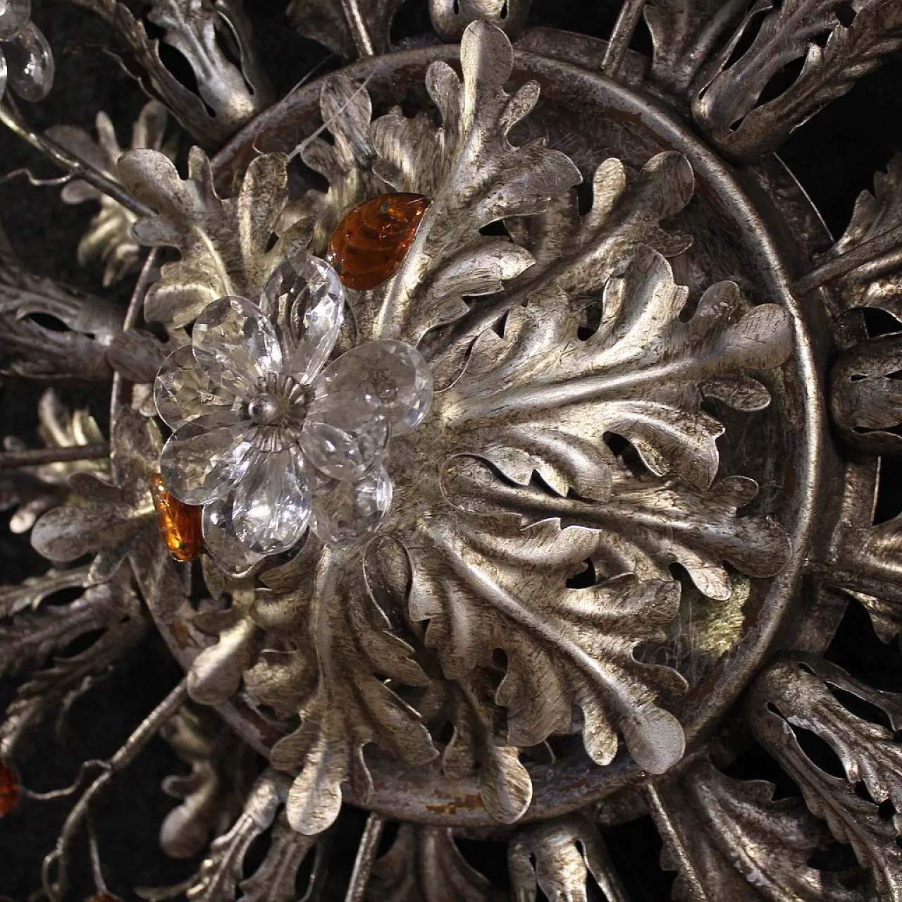 Florentine ceiling light Banci Firenze, 70s 4