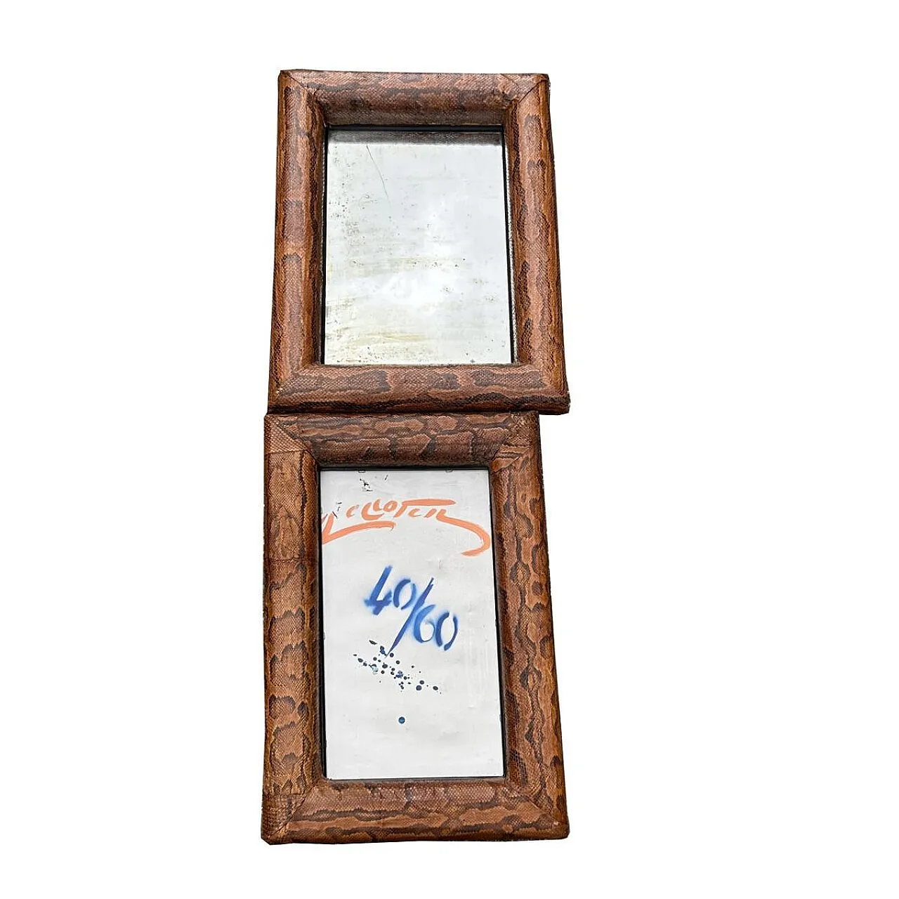 Coppia di specchi Art Déco di Karl Springer, anni '30 6