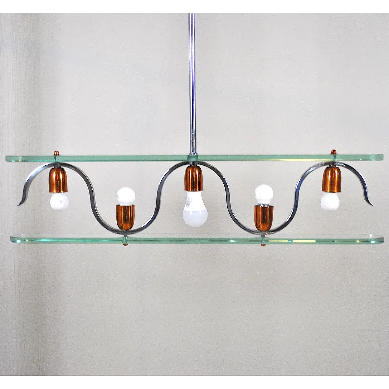 Pendant light by Fontana Arte, 1950s 5