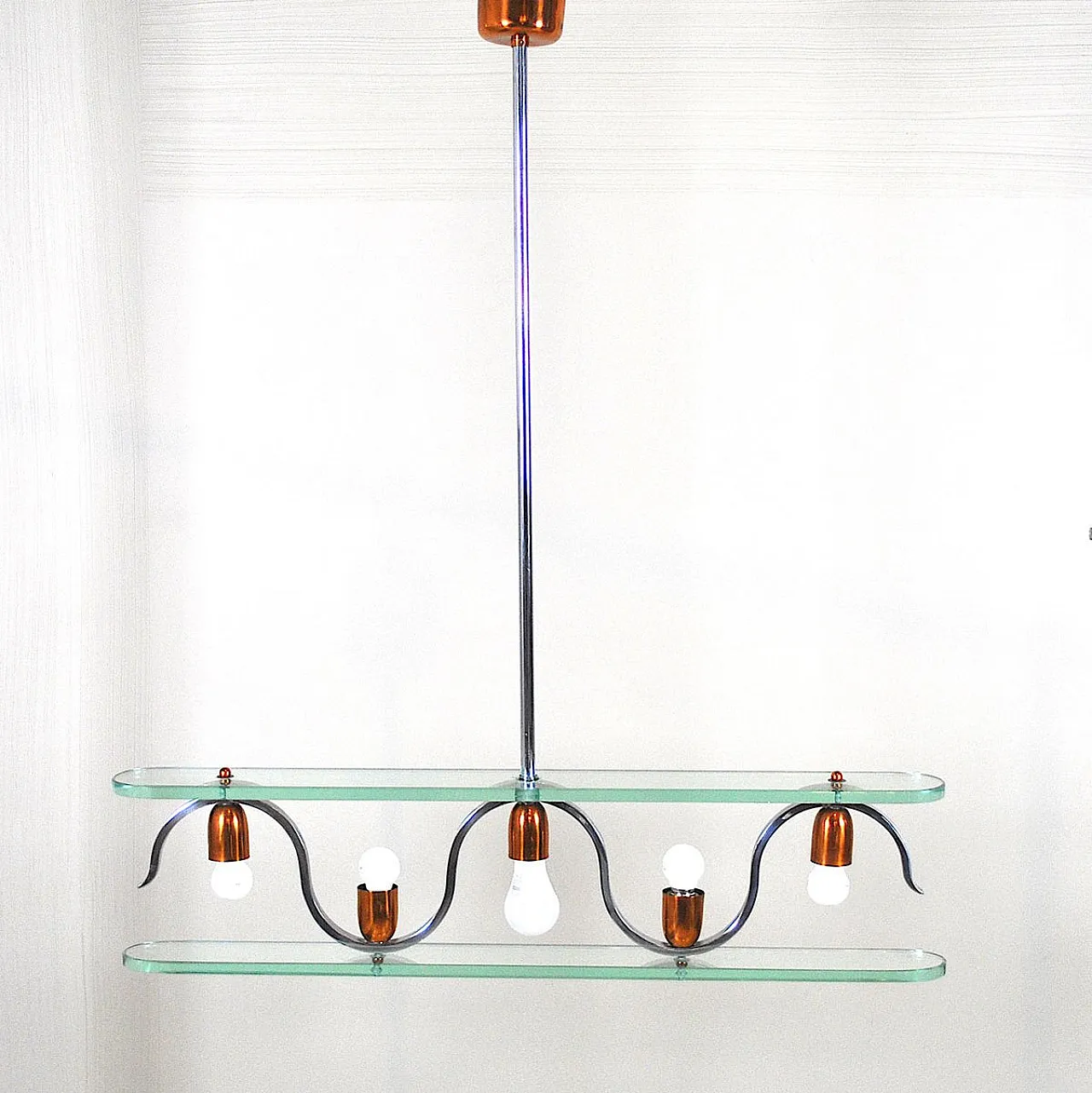 Pendant light by Fontana Arte, 1950s 9