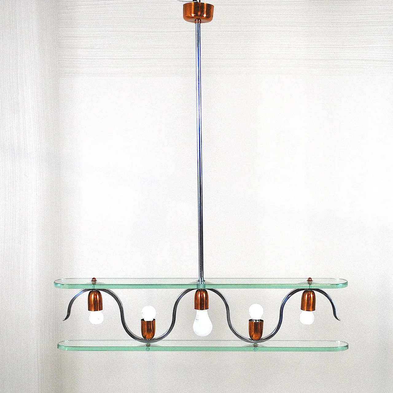 Pendant light by Fontana Arte, 1950s 10