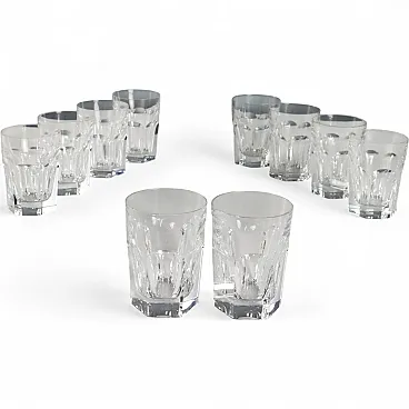 10 Bicchieri Baccarat Harcourt 1841, '900