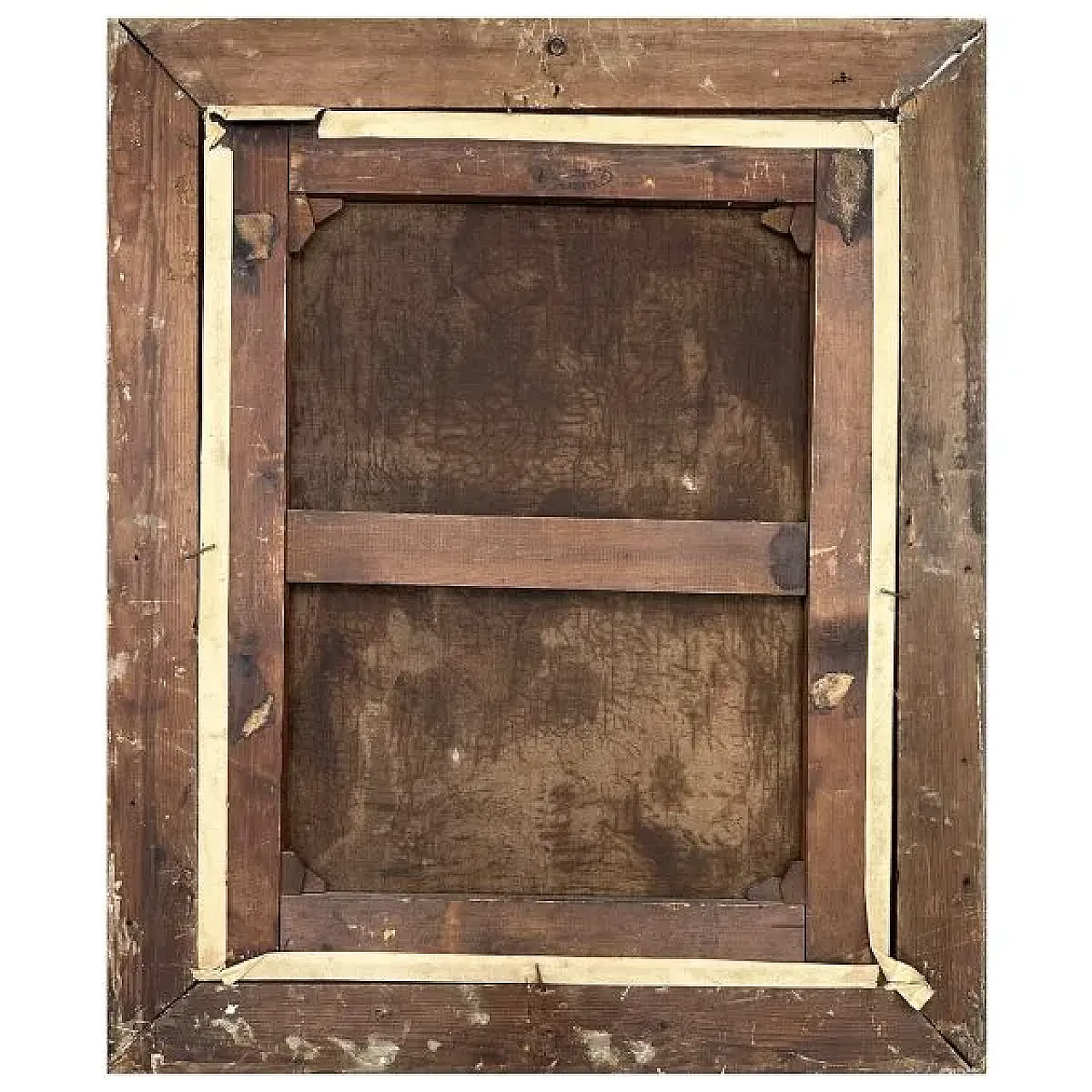 Holy Family with the Infant Saint John, oil on canvas, 18th century 10