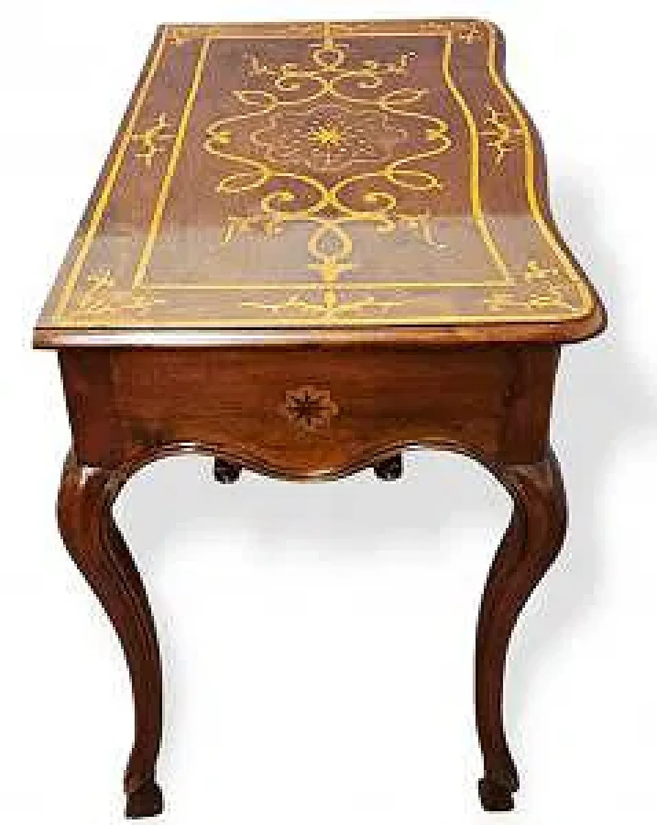 Inlaid wooden writing desk, mid-18th century 5
