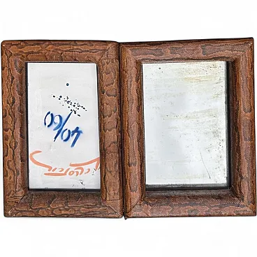 Pair of Art Deco style mirrors by Karl Springer, 1930s